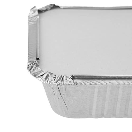 Aluminium Containers with Lid 8342 ( 420 CC ) 10 Pieces - Image 3