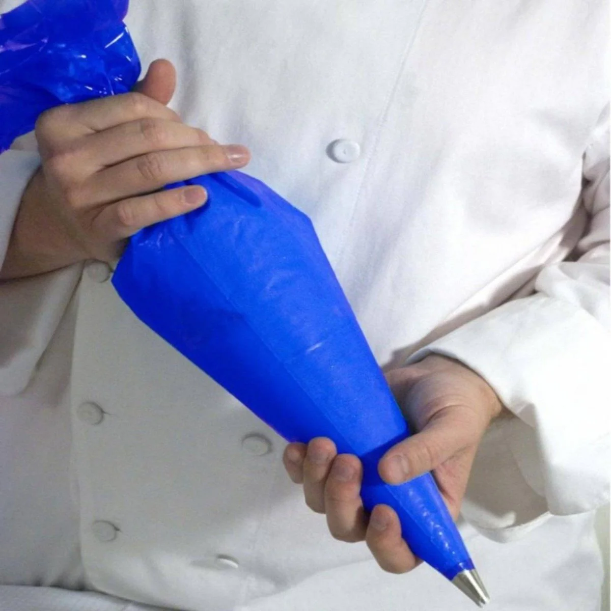 Blue Pastry Piping Bag 100 Pieces x 1 Roll - Image 3